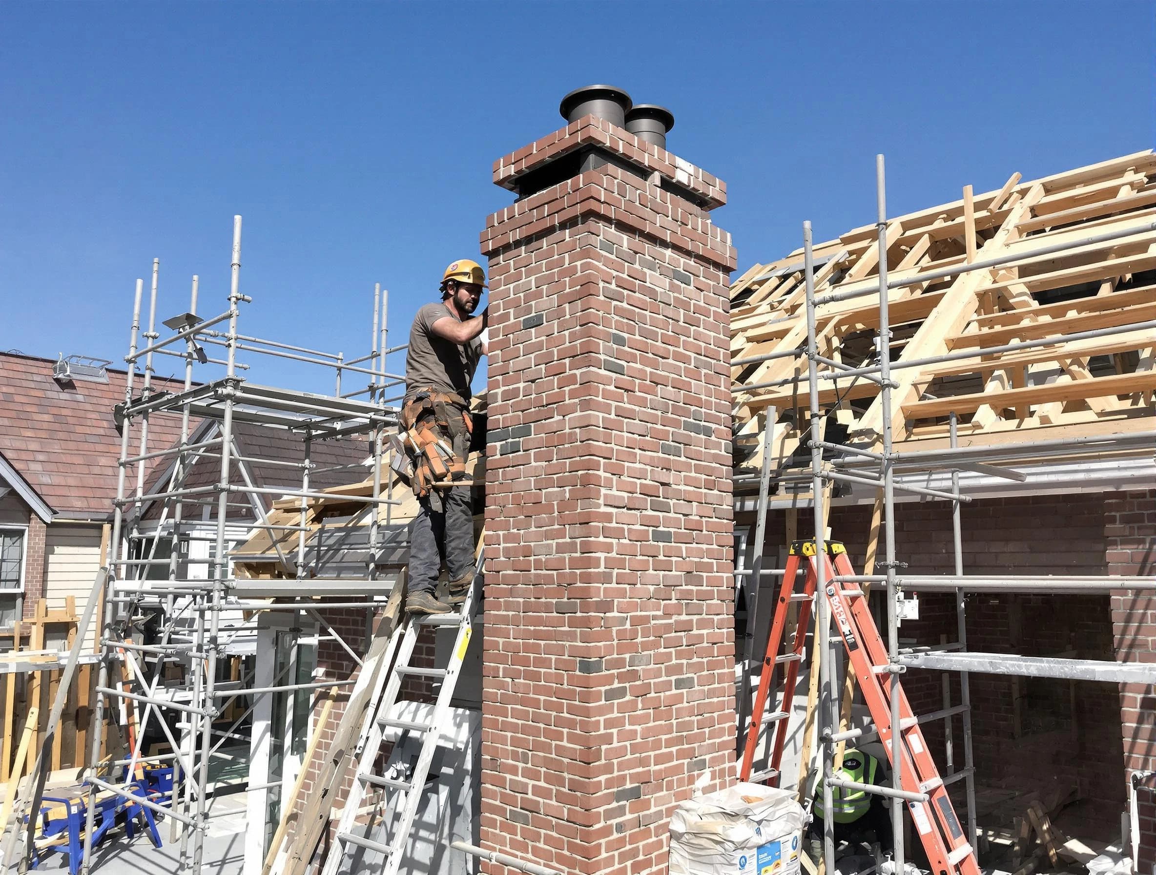 New chimney installation completed by Greenbrier Chimney Sweep in Greenbrier, TN