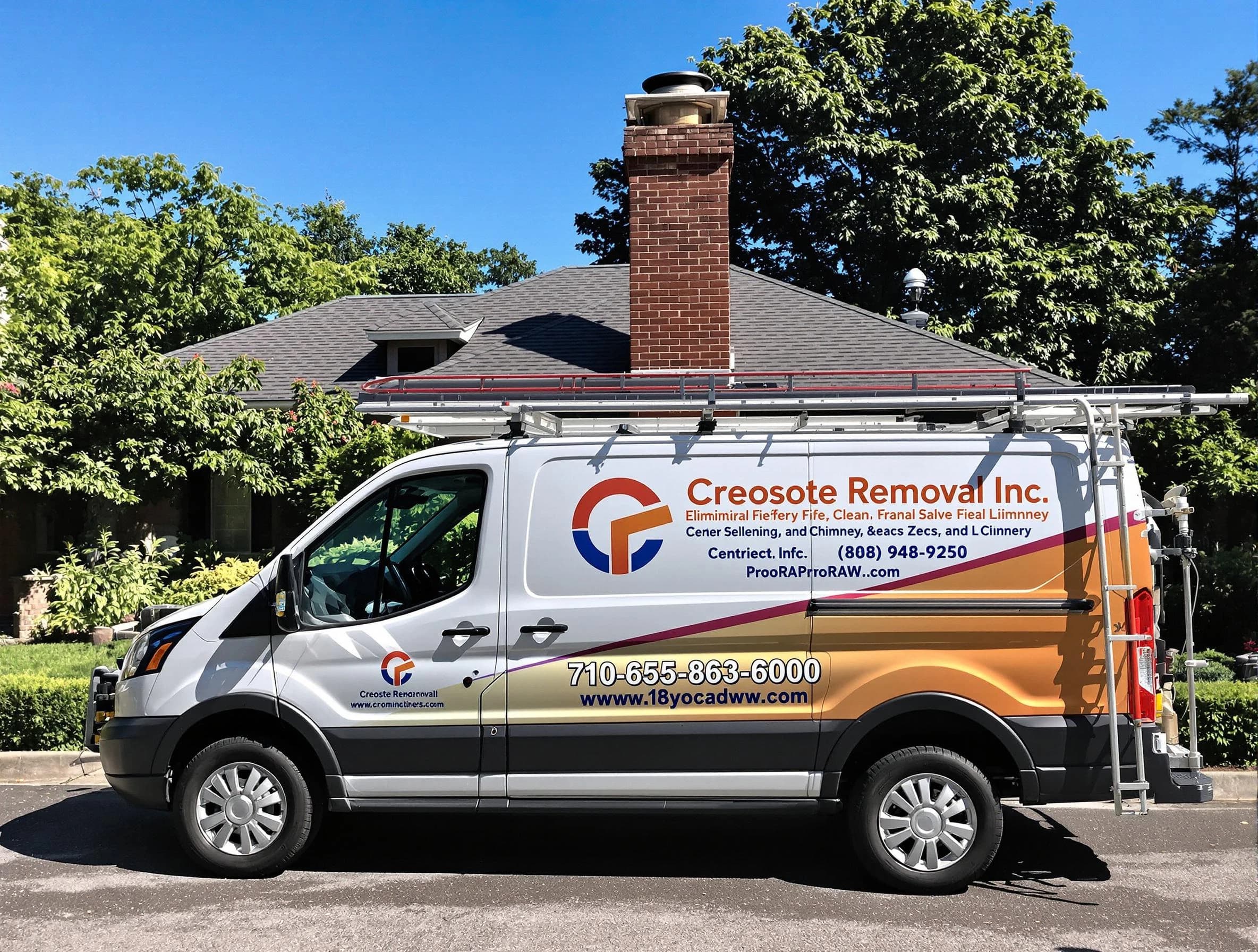 Greenbrier Chimney Sweep technician removing creosote safely in Greenbrier, TN
