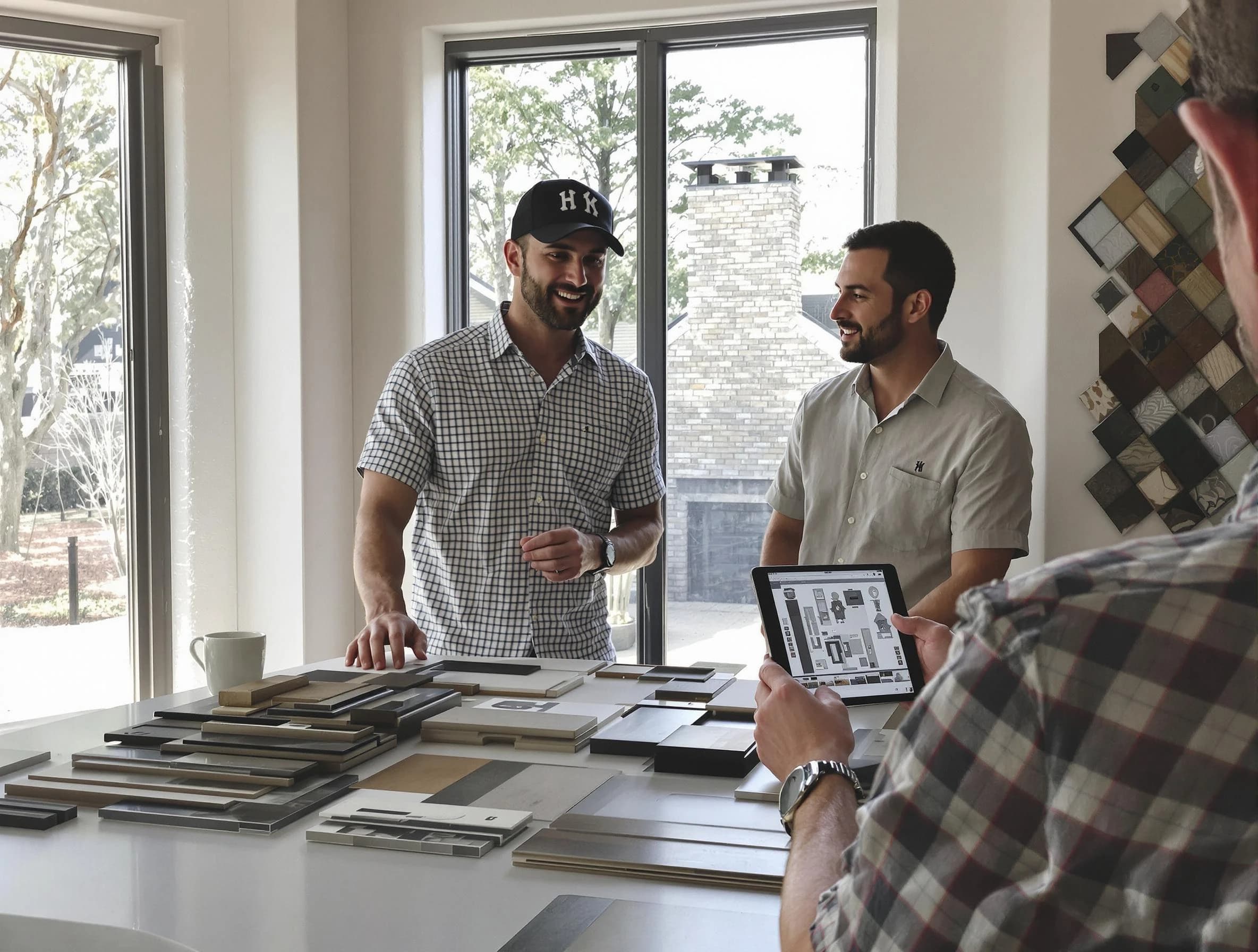 Greenbrier Chimney Sweep remodeling a chimney and fireplace in Greenbrier, TN