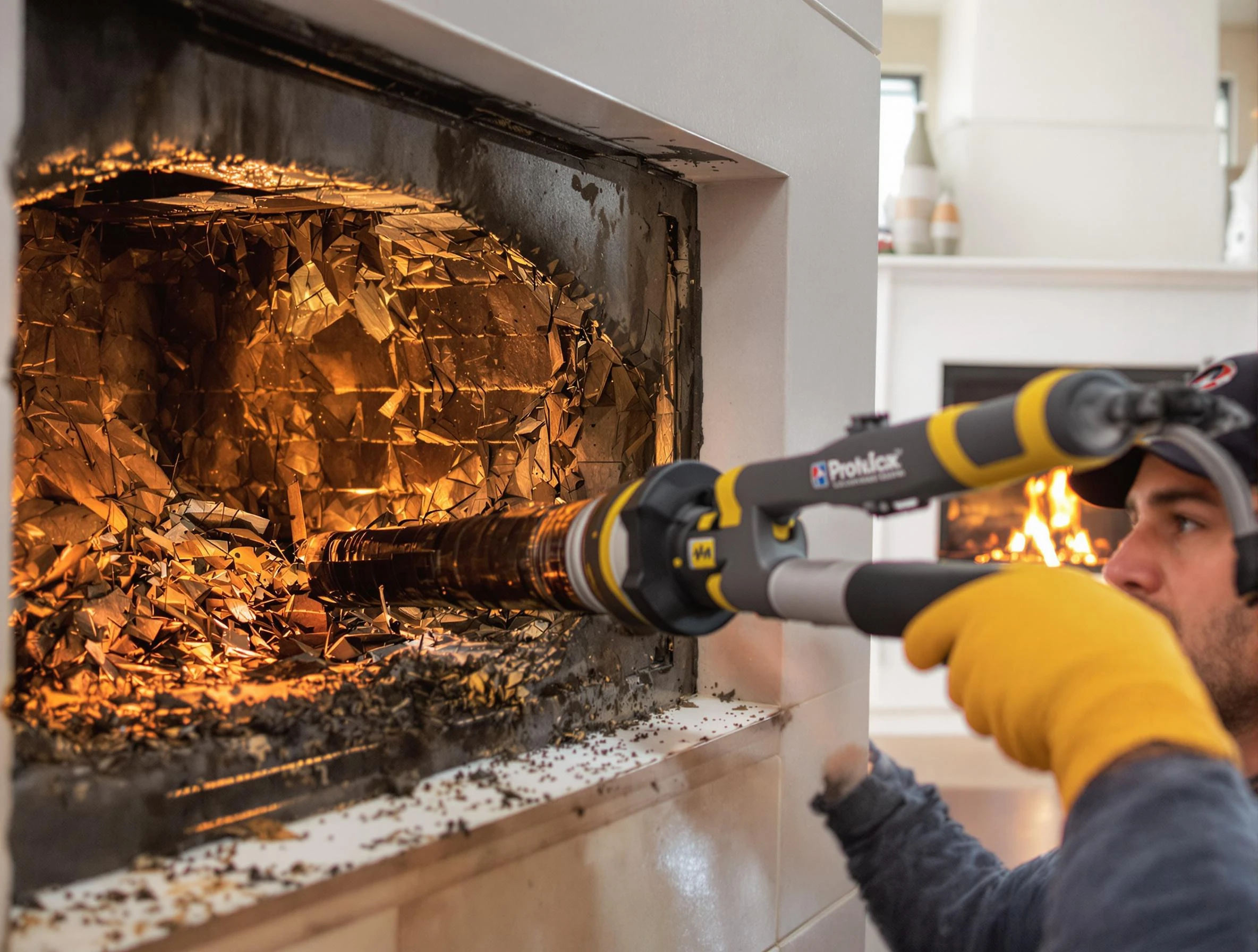Professional chimney cleaning by Greenbrier Chimney Sweep in Greenbrier, TN